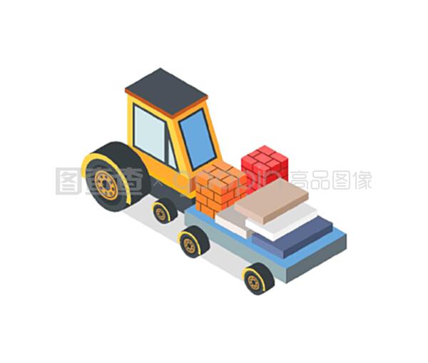 裝填磚和箱子的施工機械 提升工業建筑與貨物運輸效率的新設備